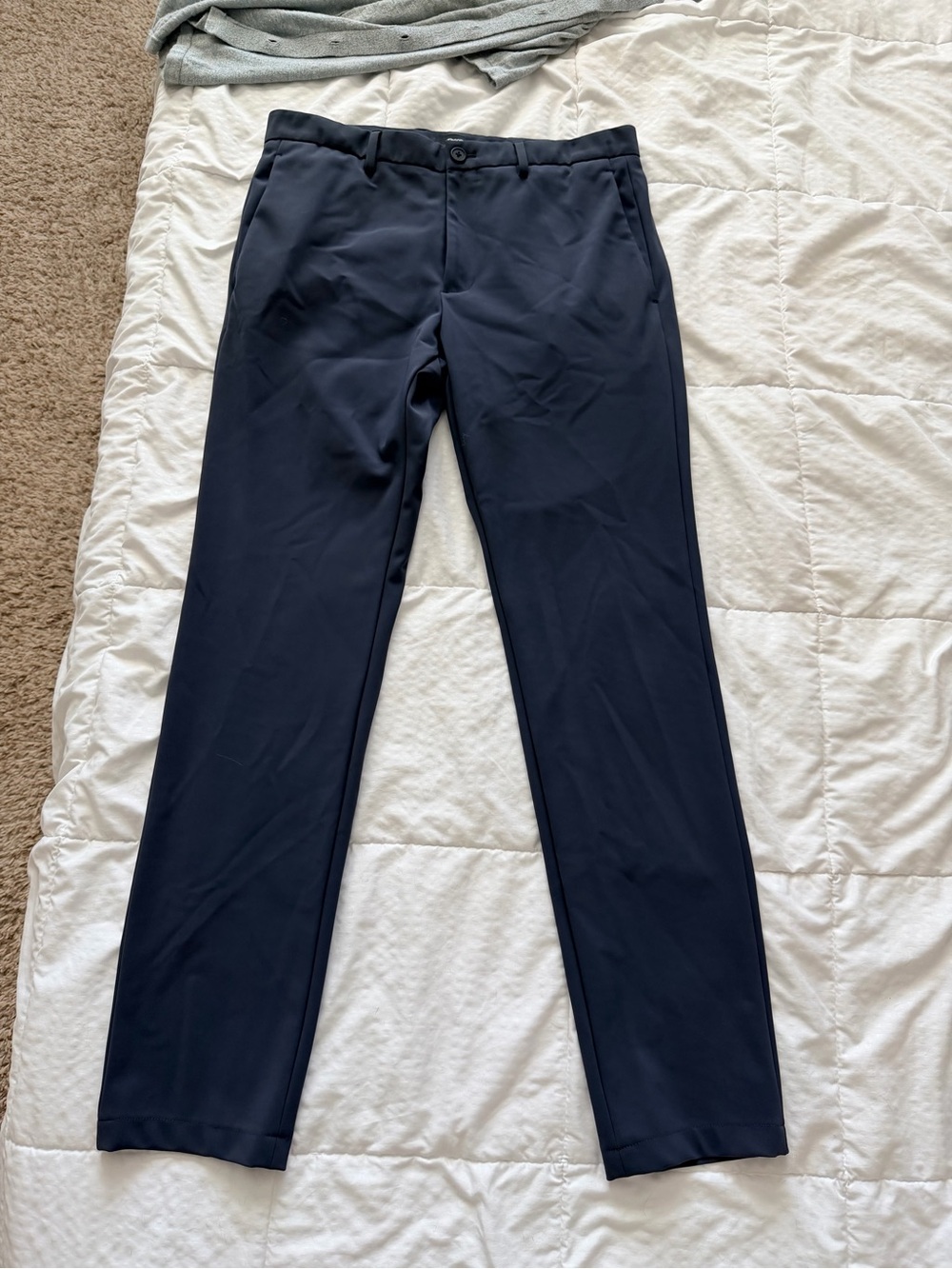 Theory Navy Stretch Dress Pants - Men's